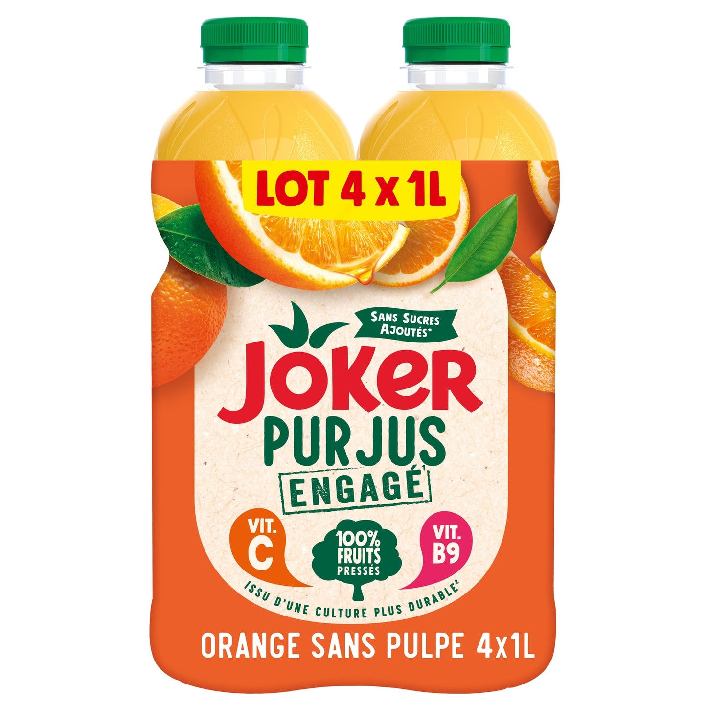 JOKER Orange Juice No Pulp No Added Sugar