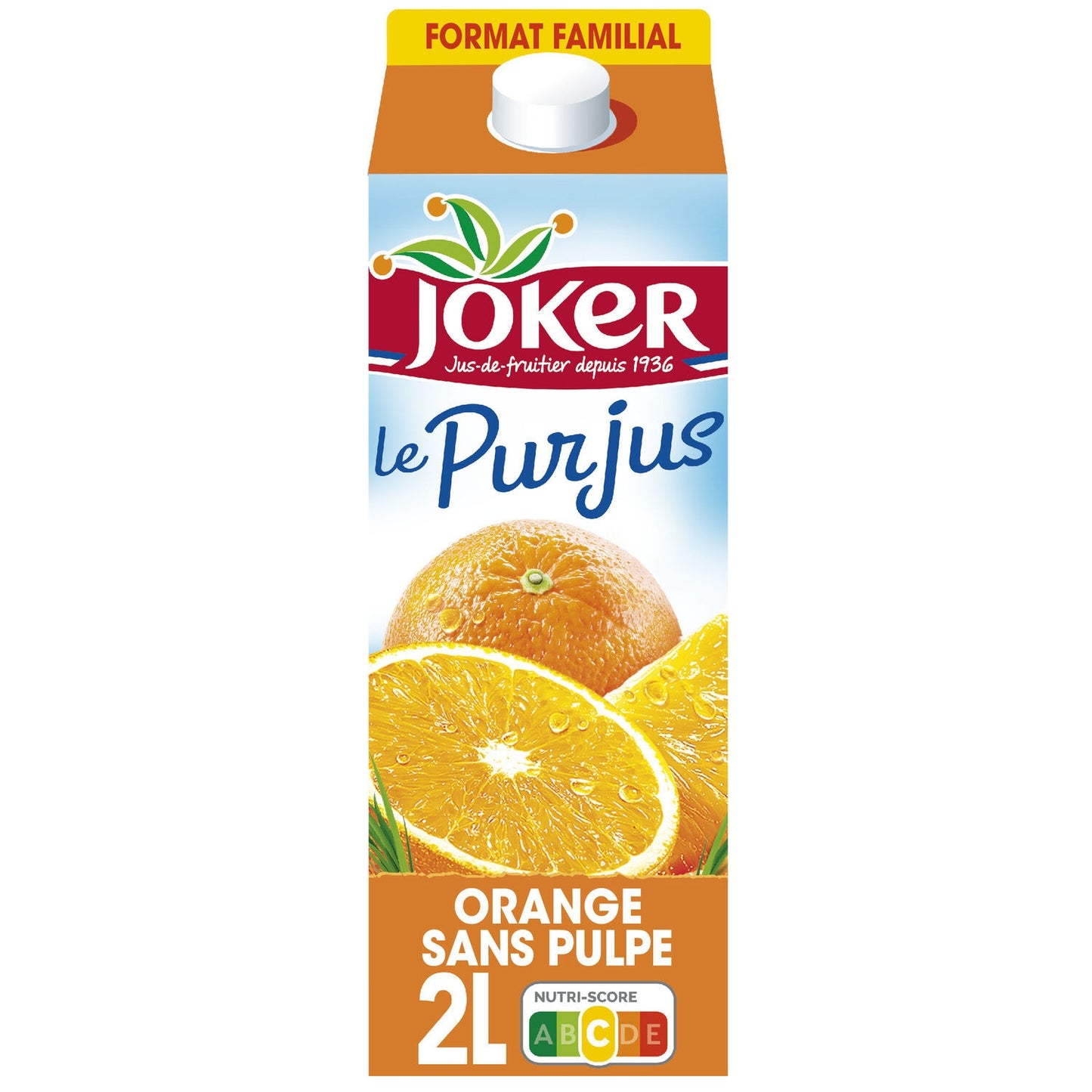 JOKER Orange Juice No Pulp No Added Sugar