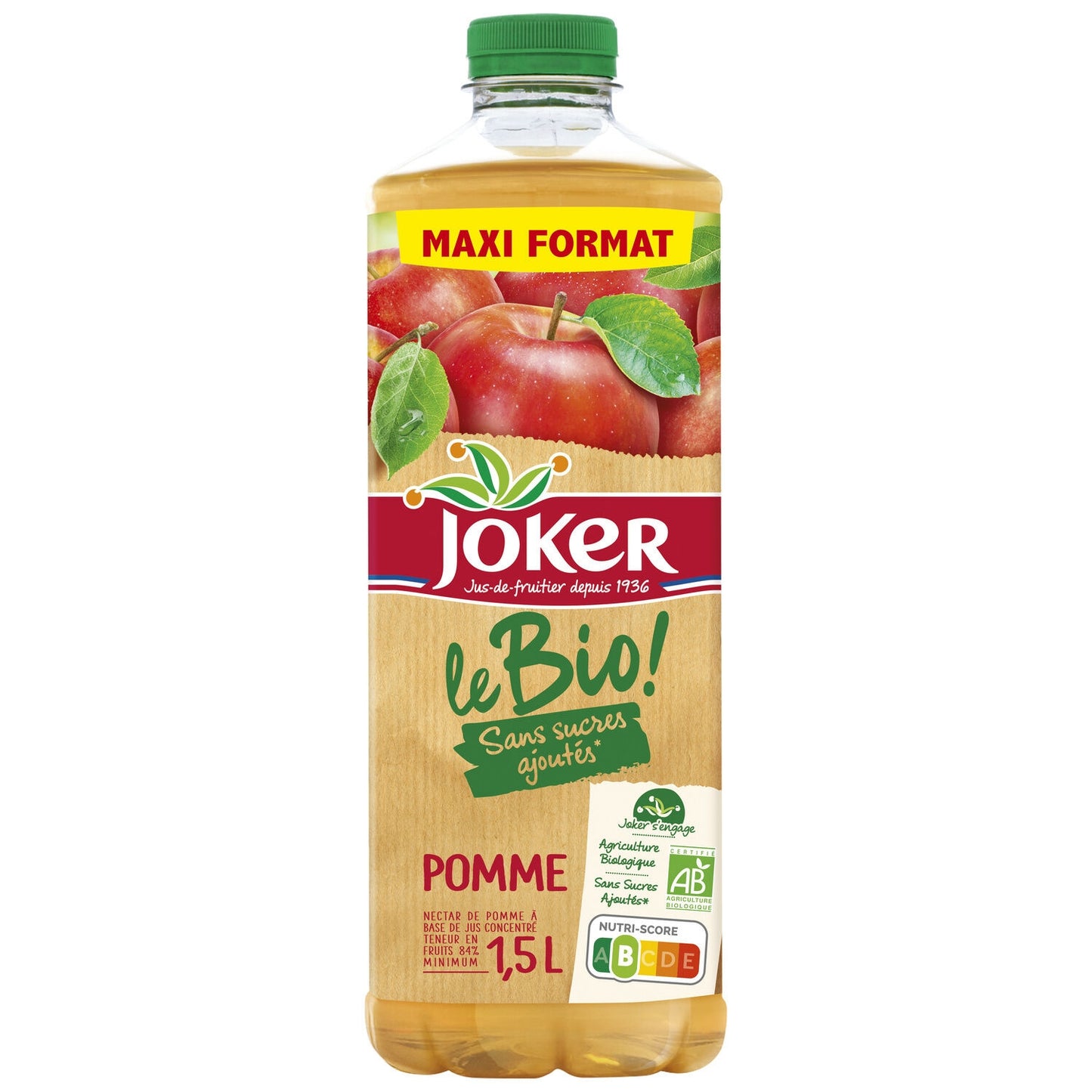 JOKER Organic Apple Juice
