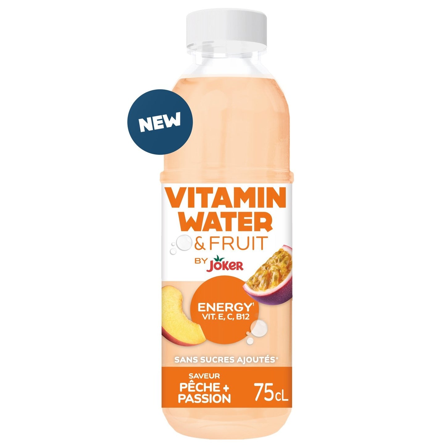 Still Water Flavored Energy Peach Passion Vitamin and Fruit JOKER