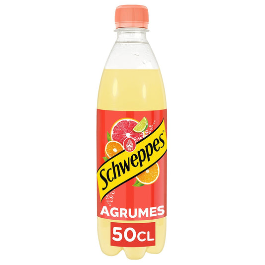 Soda aux Agrumes SCHWEPPES la bouteille de 50cl