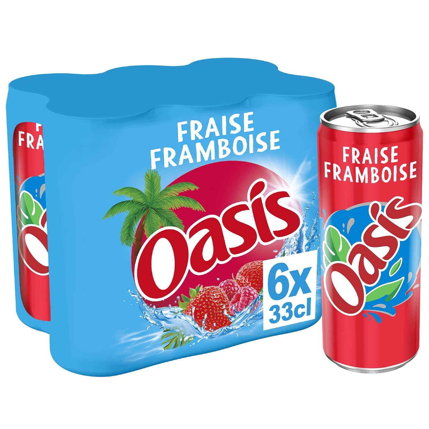 OASIS Erdbeer-Himbeer-Erfrischungsgetränk