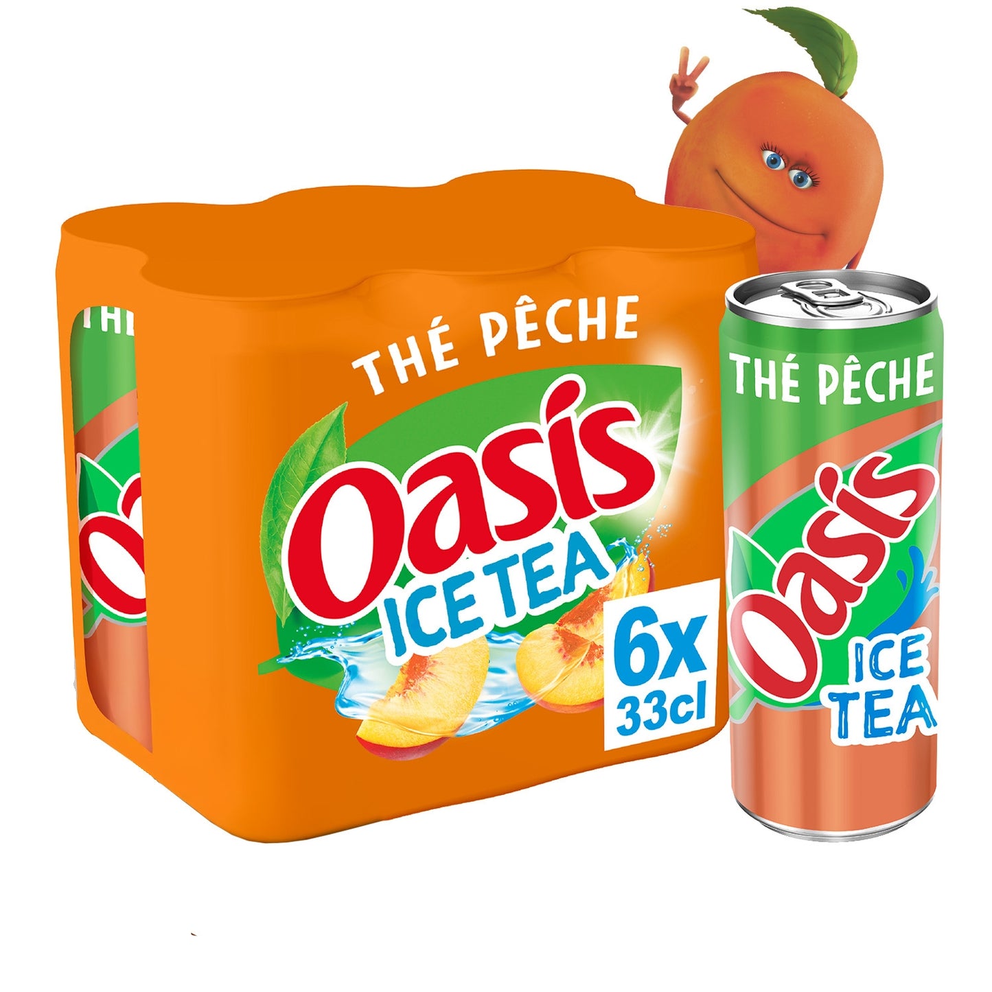 Boisson Thé Glacé Pêche OASIS 