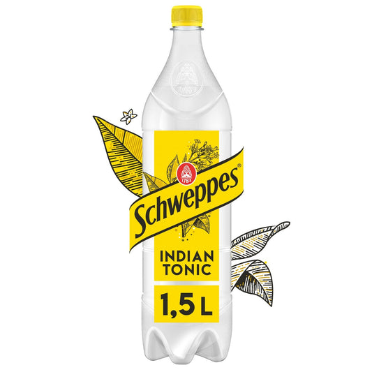 SCHWEPPES Indian Tonic Soda with Quinquina Bark Extract