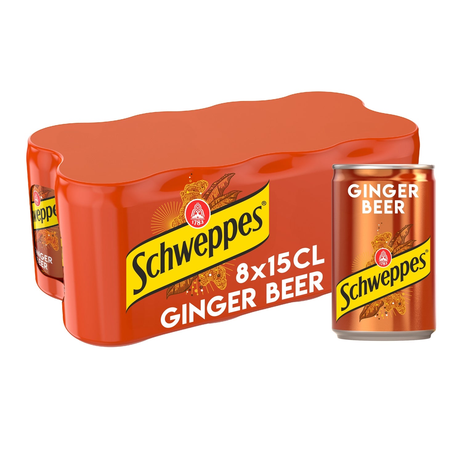 Boisson Gazeuse Ginger Beer Saveur Gingembre SCHWEPPES 