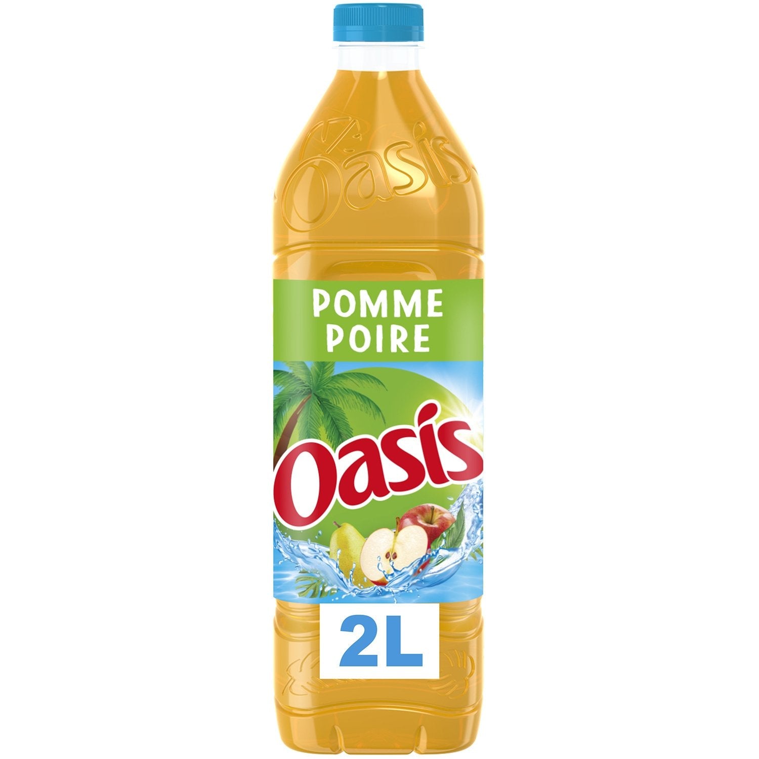 Boisson aux Fruits Pomme Poire OASIS la bouteille de 2L