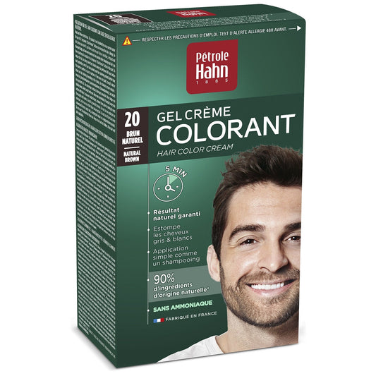 Coloration Cheveux Nuance 20 Brun PETROLE HAHN 