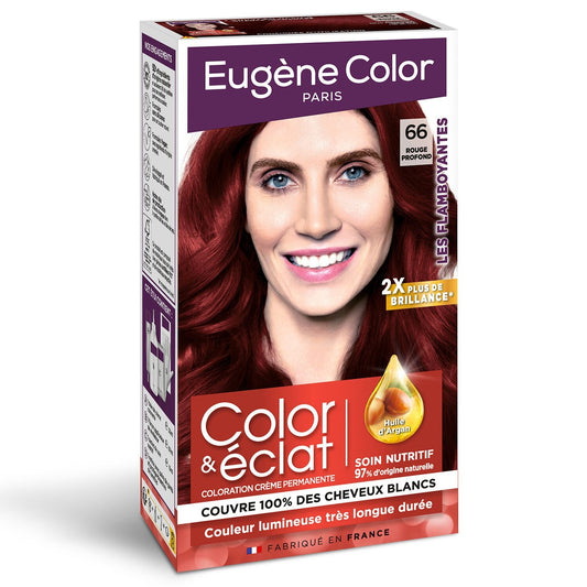 Permanent Hair Color No. 66 Deep Red EUGENE COLOR