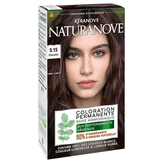 Permanent Hair Color Naturanove Chocolate 5.15 KERANOVE
