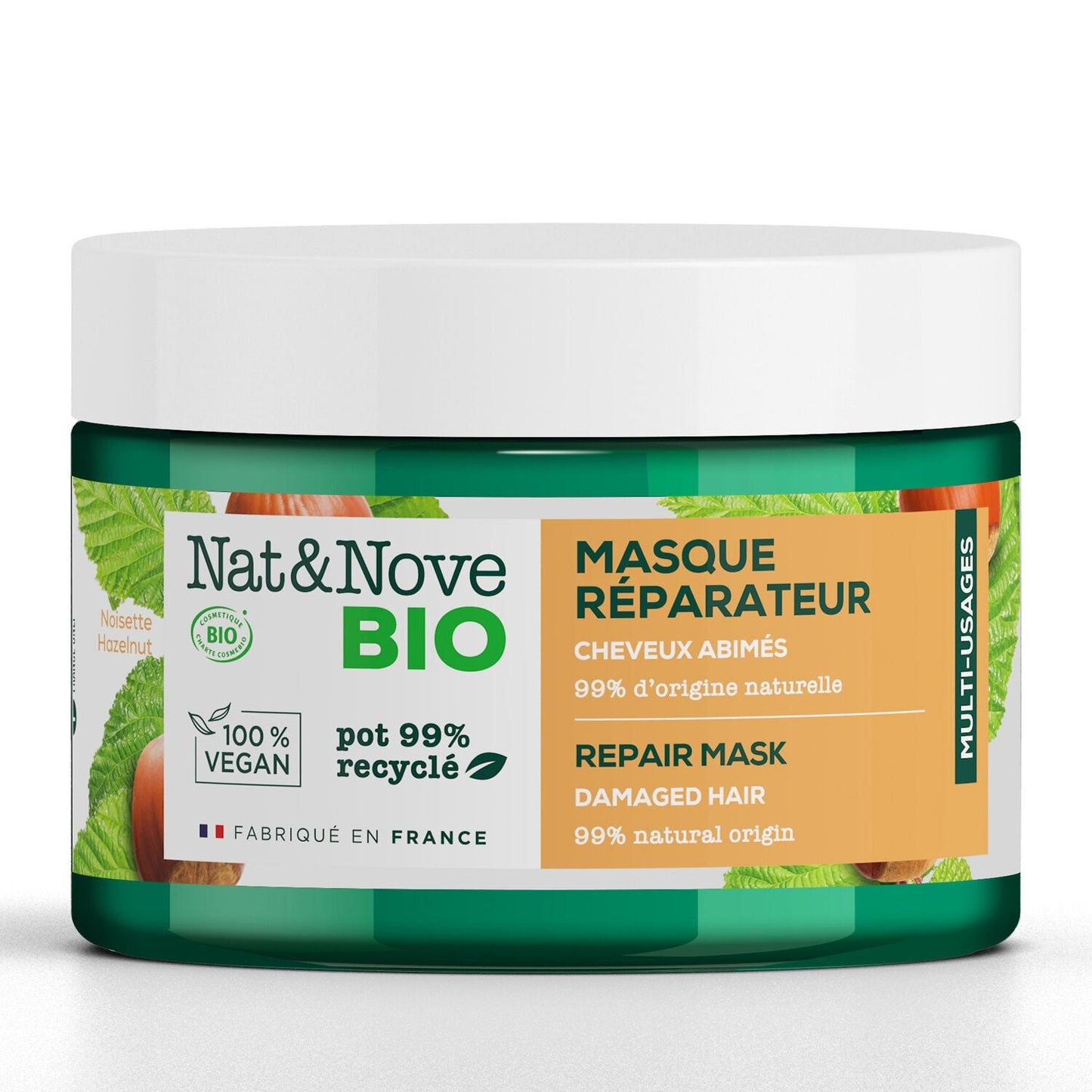Masque Réparateur Cheveux Abimés Bio NAT&NOVE 