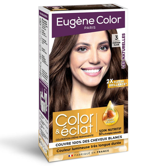 Permanent Light Brown Color 3 EUGENE COLOR