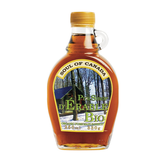 Sirop d'Érable Bio SOUL OF CANADA le flacon de 250mL