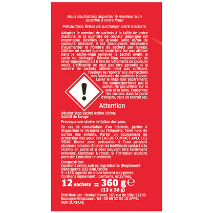 Anti-Décoloration + Détacheur EAU ECARLATE