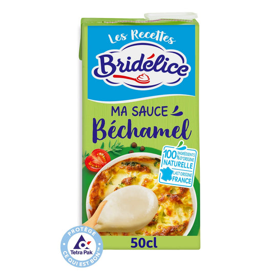 Sauce Béchamel UHT BRIDELICE la brique de 50cL