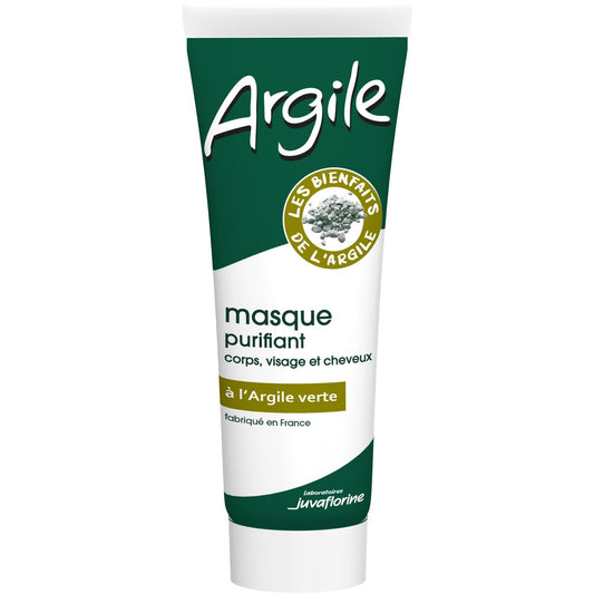 Masque Purifiant Nature Corps, Visage et Cheveux ARGILE le tube de 300g