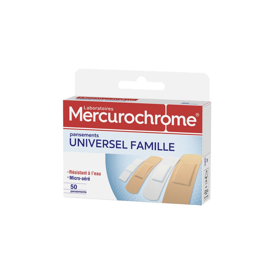 MERCUROCHROME Micro-Aerated Water Resistant Family Dressings