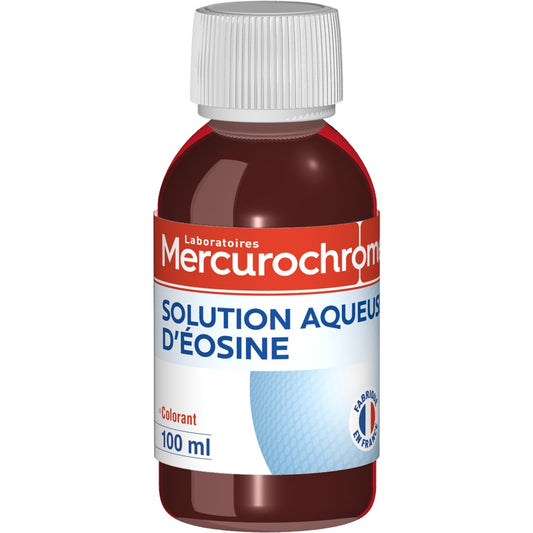 Désinfectant Solution Aqueuse d'Eosine MERCUROCHROME le flacon de 100mL