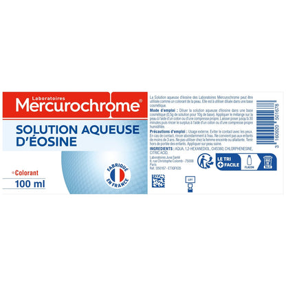 Désinfectant Solution Aqueuse d'Eosine MERCUROCHROME