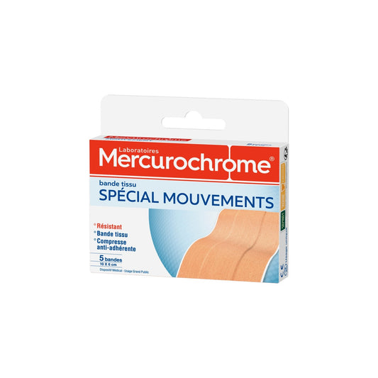 MERCUROCHROME Micro-Aerated Stretch Fabric Dressings Non-Stick Compress