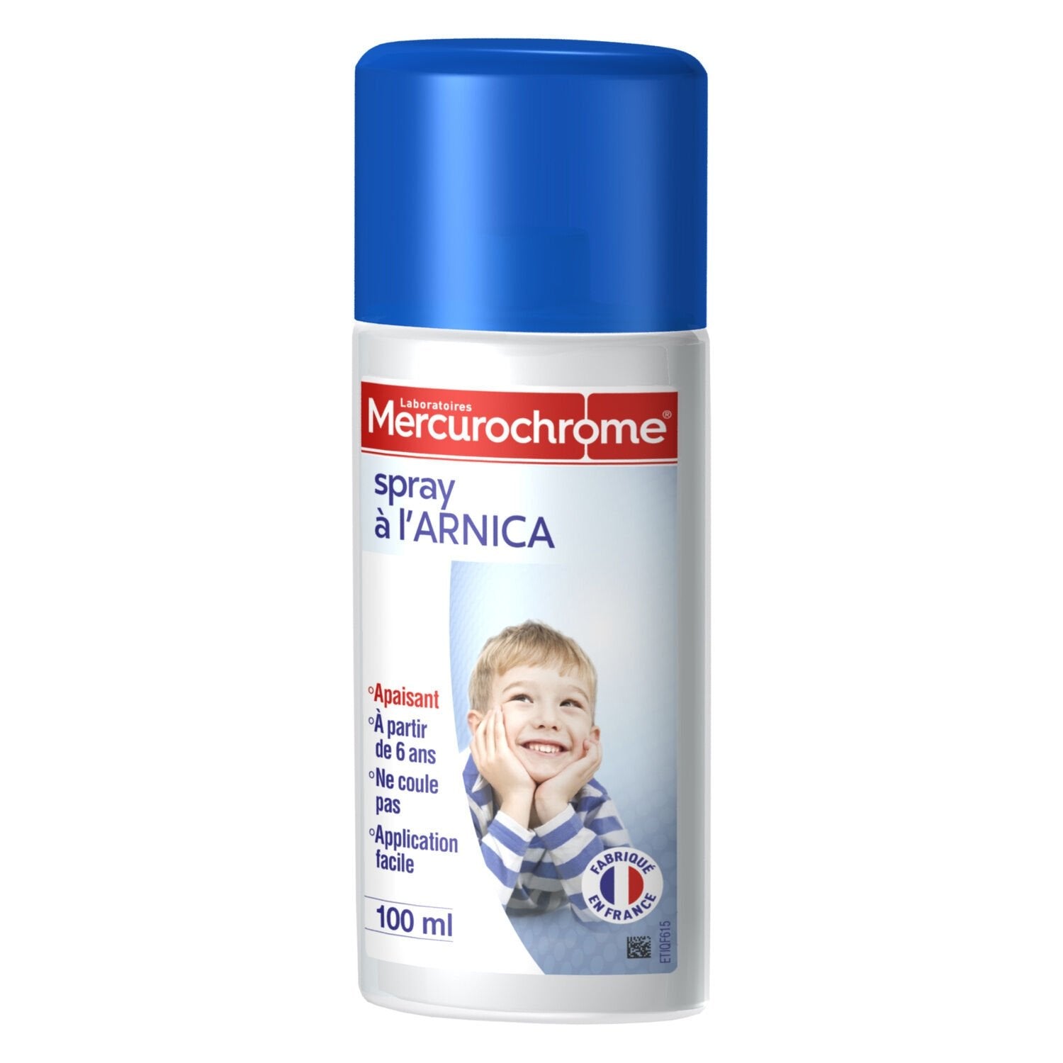 Crème Corps Apaisant Fraîcheur et Bien-Être MERCUROCHROME le spray de 100 ml