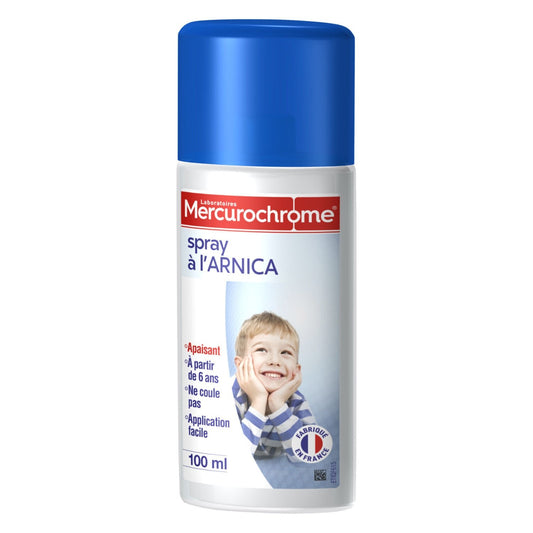 Crème Corps Apaisant Fraîcheur et Bien-Être MERCUROCHROME le spray de 100 ml