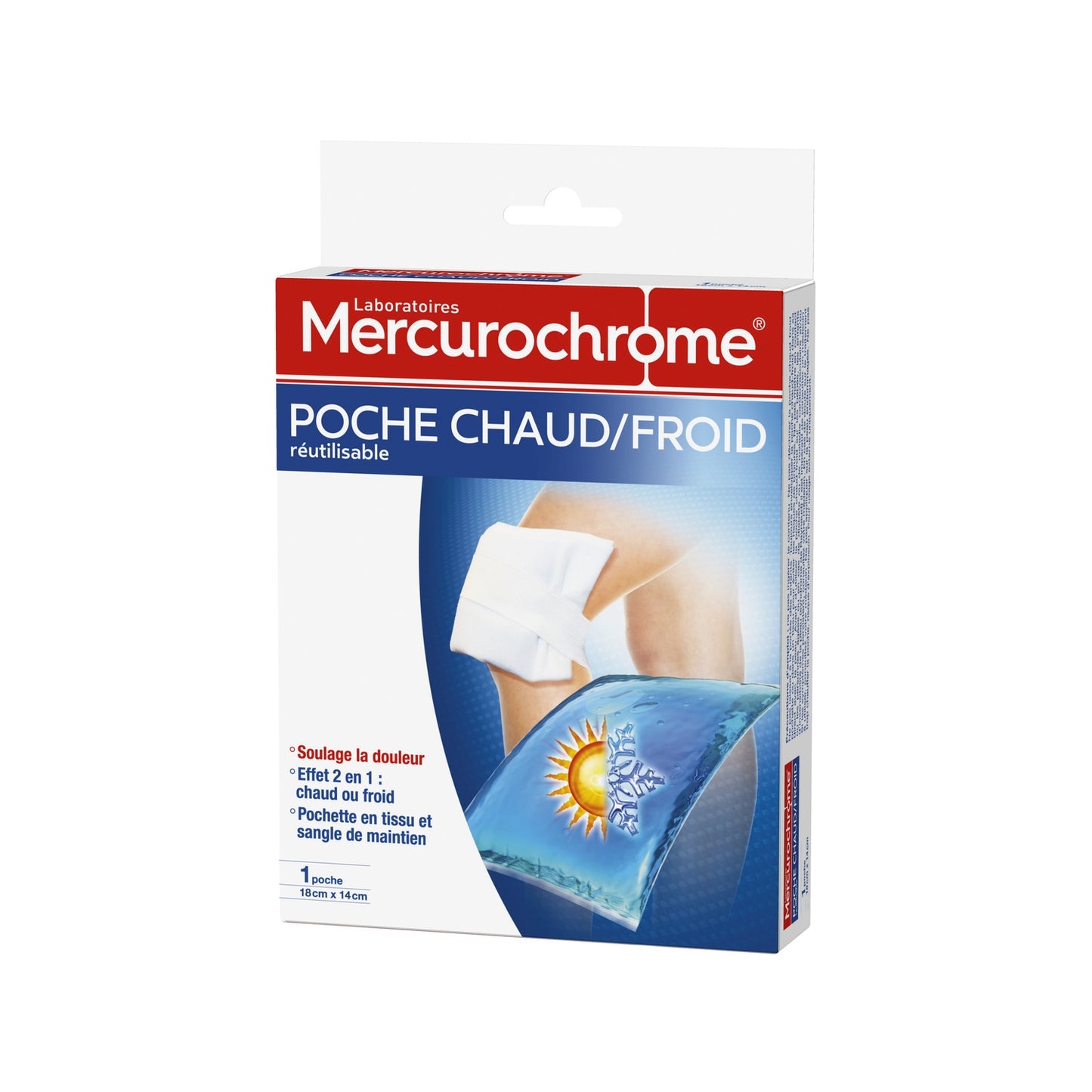 Poche Compresse Chaud/Froid Réutilisable MERCUROCHROME 