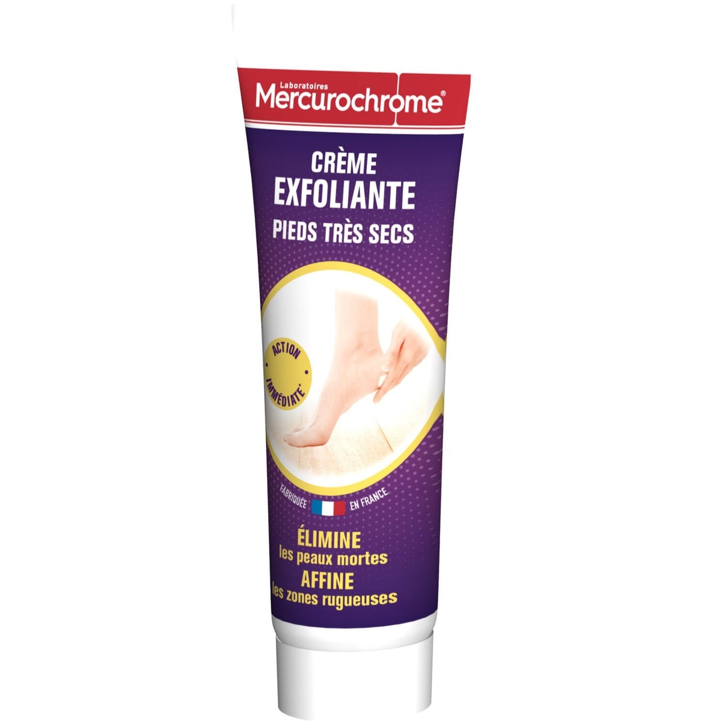 Exfoliating Cream Removes Dead Skin Refines Rough Areas for Very Dry Feet MERCUROCHROME