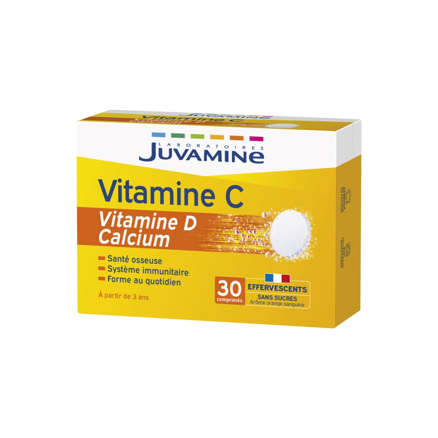 Complément alimentaire vitamine C,D & calcium LABORATOIRES JUVAMINE 