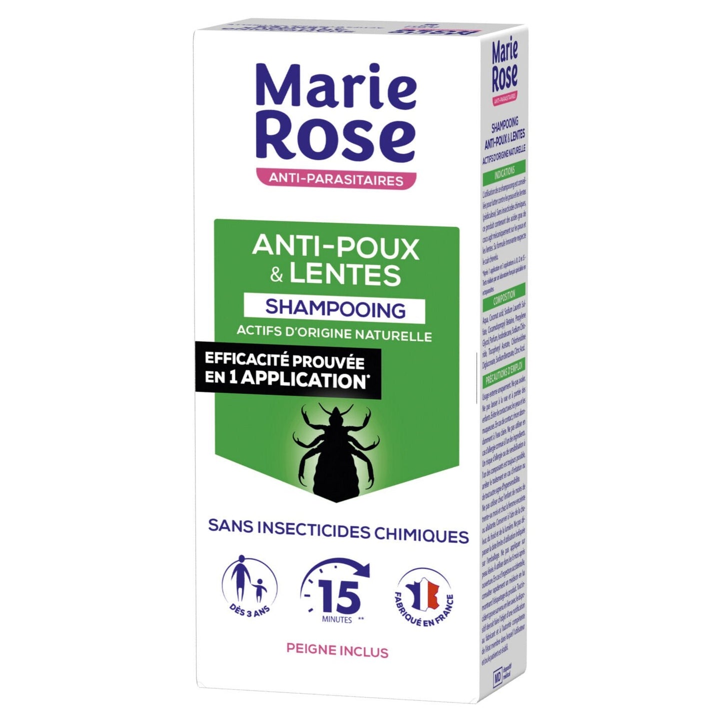 MARIE ROSE Anti-Lice and Nits Shampoo