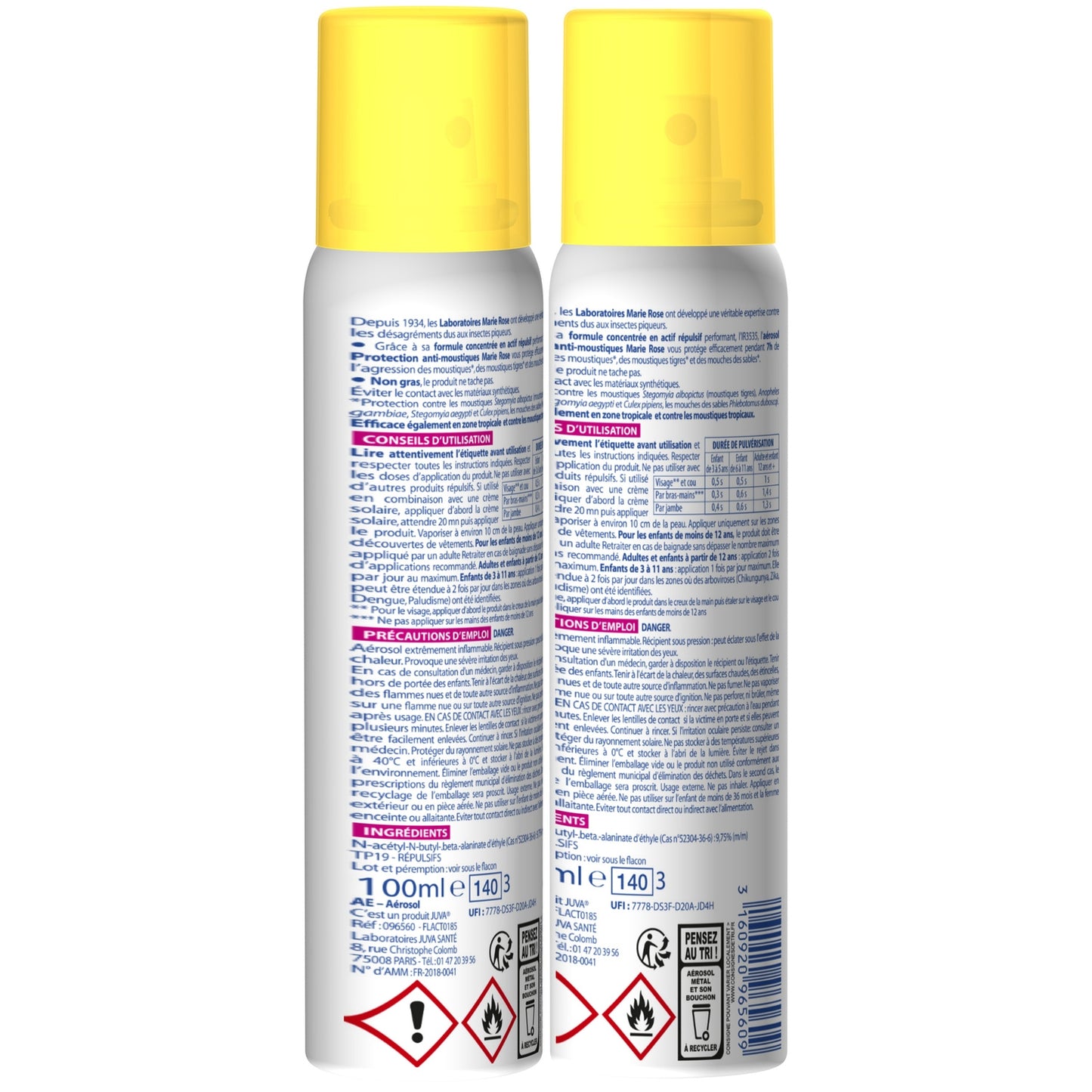 Anti-Mosquito Protection 7 H MARIE ROSE
