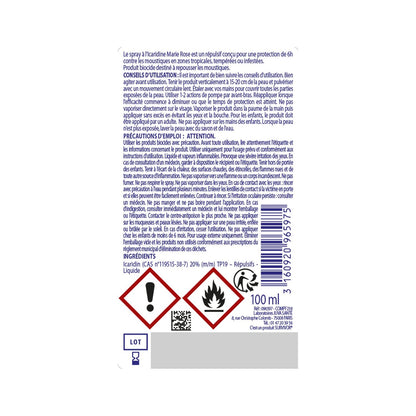 Anti-Moustiques Spray Répulsif Haute Protection Zones Tropicales Efficacité 6h MARIE ROSE