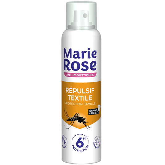 Anti-Moustiques Textile Protection Famille MARIE ROSE le flacon de 150mL
