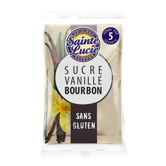 Sucre Vanillé SAINTE LUCIE les 5 sachets de 7,5 g
