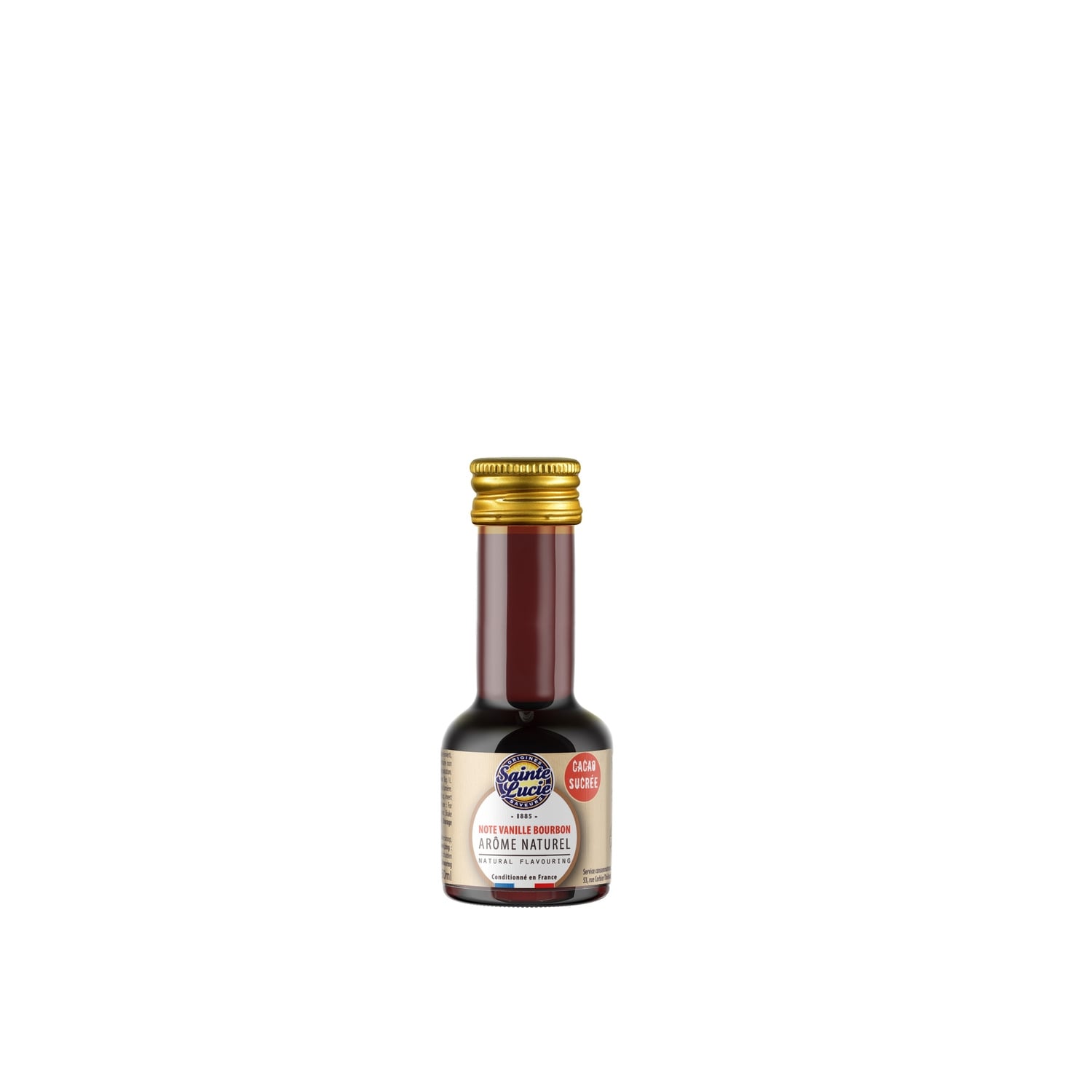 Arôme naturel vanille bourbon cacao sucrée SAINTE LUCIE 
