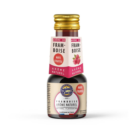 Arôme Naturel de Framboise Note Fruitée SAINTE LUCIE le flacon de 50mL