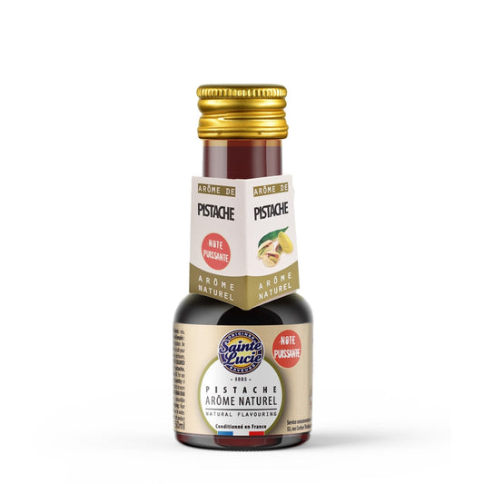 Arôme Naturel de Pistache Note Puissante SAINTE LUCIE le flacon de 50mL