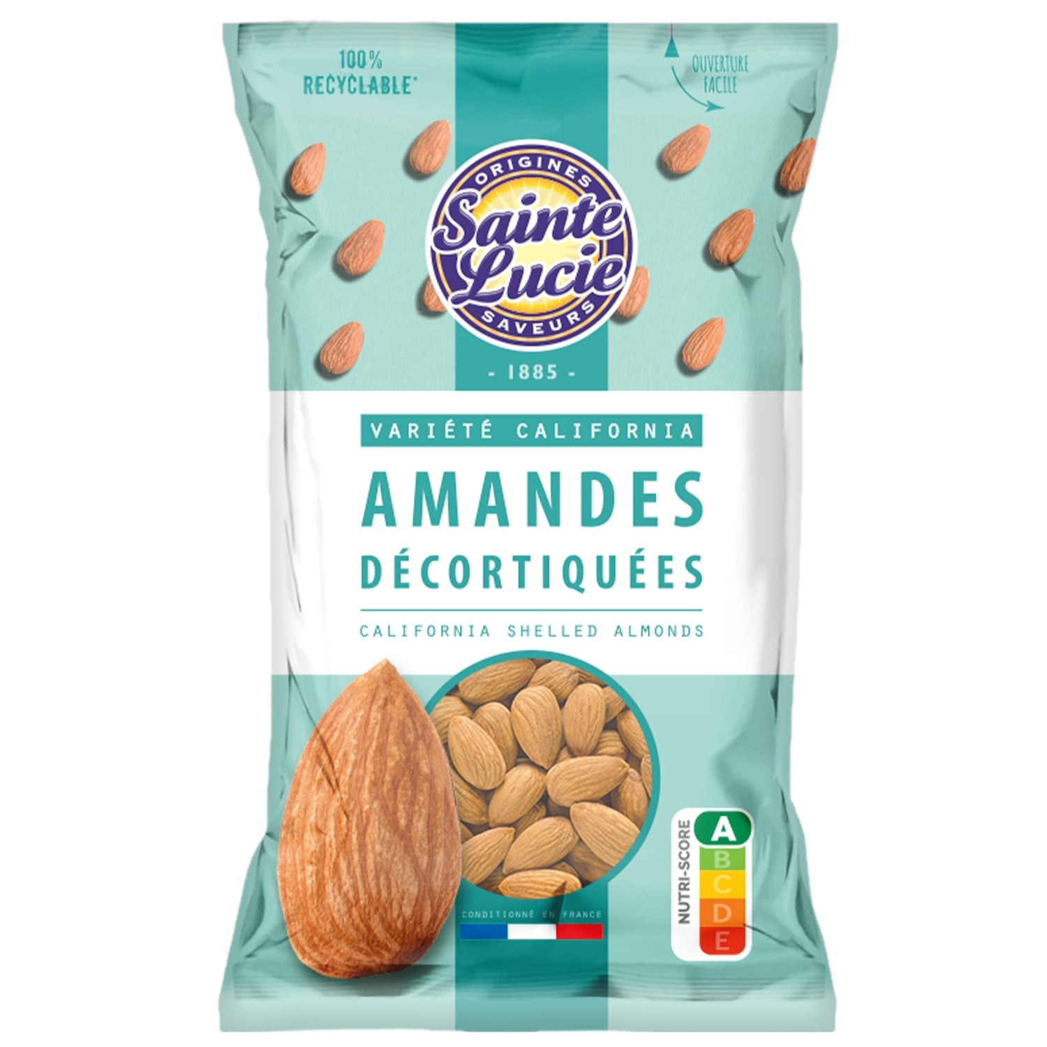 Amandes décortiquées SAINTE LUCIE 