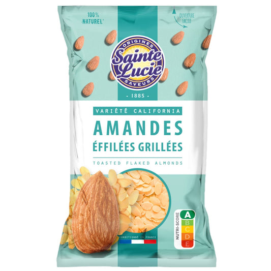 Amandes Effilées Grillées SAINTE LUCIE le sachet de 100 g