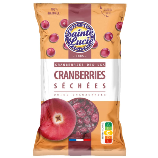 Cranberries séchées SAINTE LUCIE 
