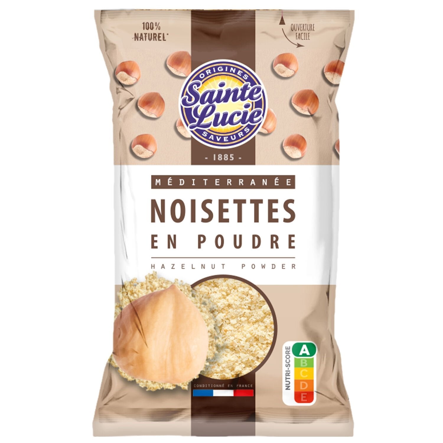 Noisettes en Poudre SAINTE LUCIE le sachet de 125 g