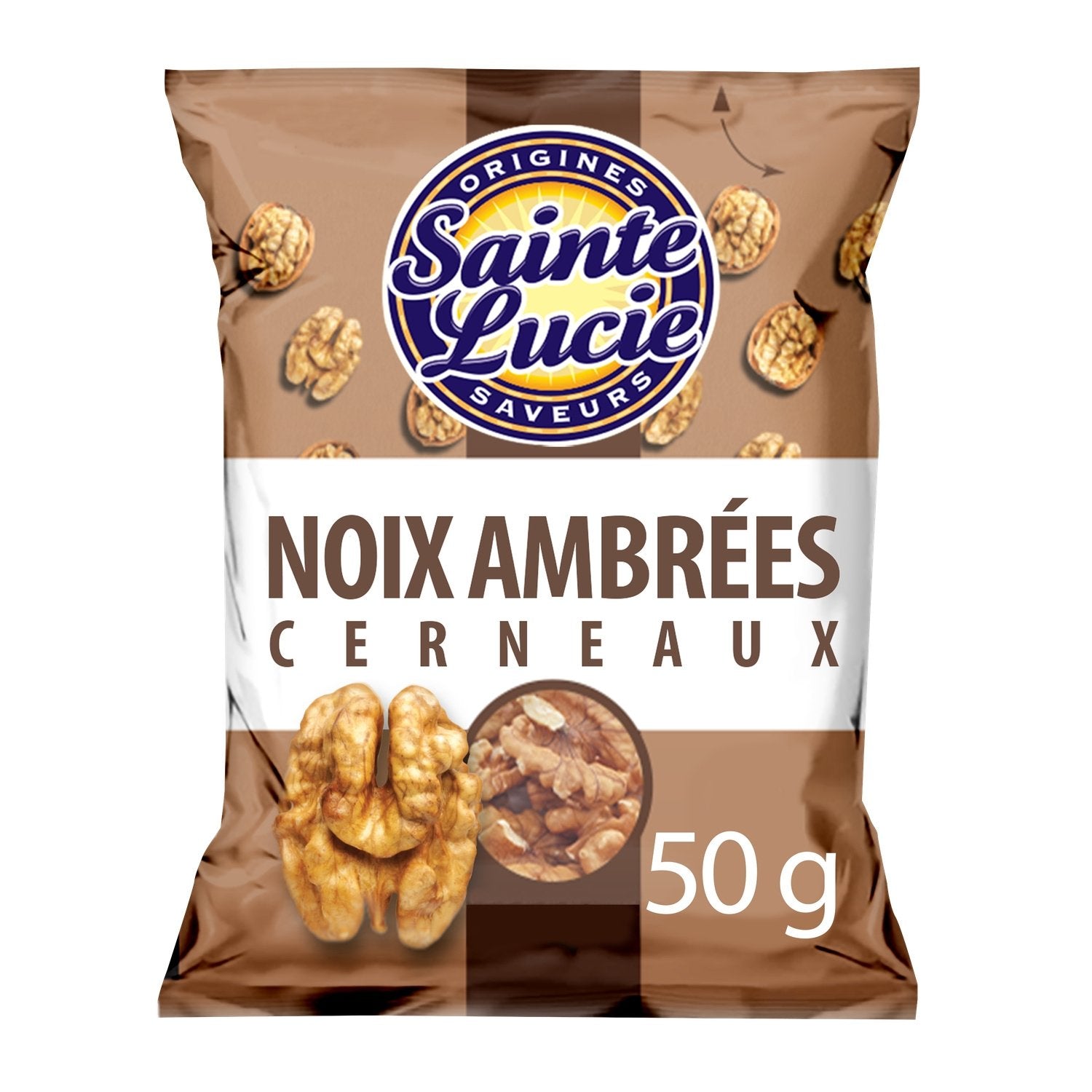 Cerneaux de Noix Ambrés SAINTE LUCIE le sachet de 50 g