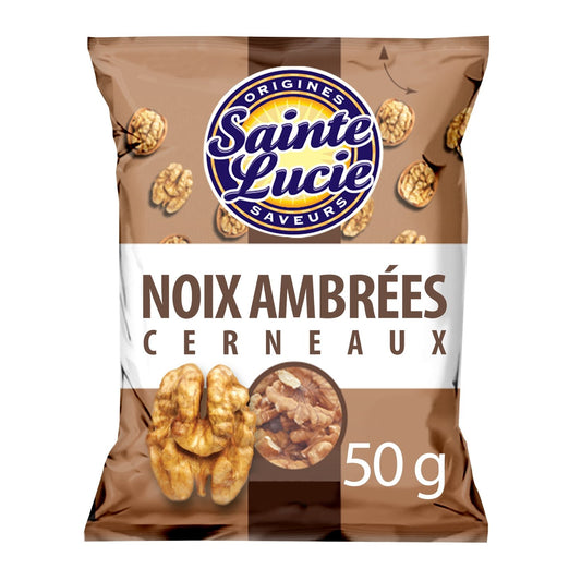 Cerneaux de Noix Ambrés SAINTE LUCIE le sachet de 50 g