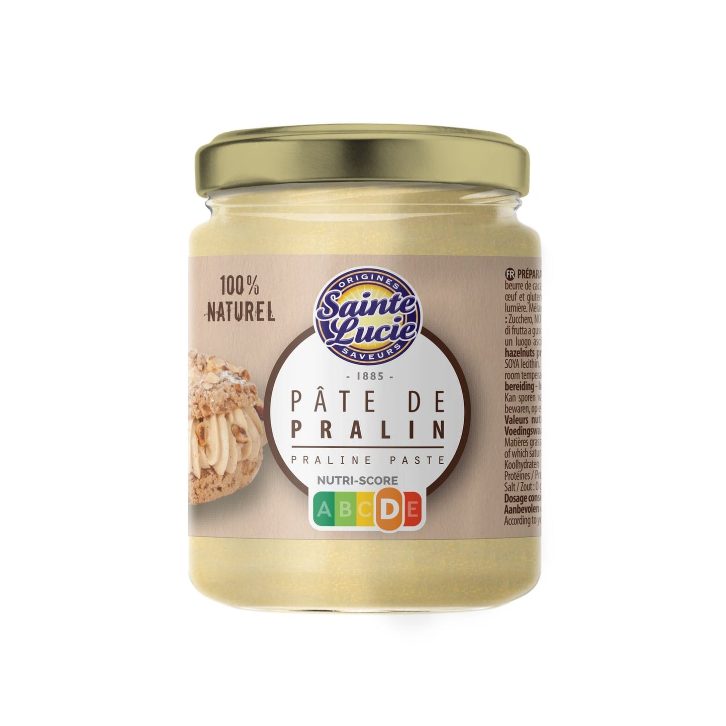Pâte à Tartiner de pralin SAINTE LUCIE 
