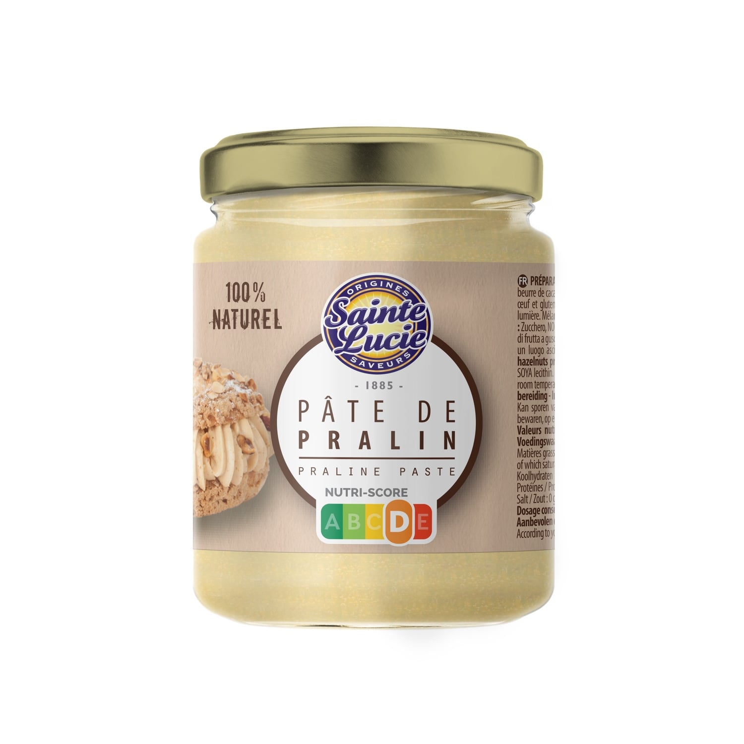 Pâte à Tartiner de pralin SAINTE LUCIE 