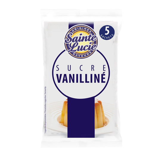 Sucre Vanillé SAINTE LUCIE les 5 sachets 37.5g