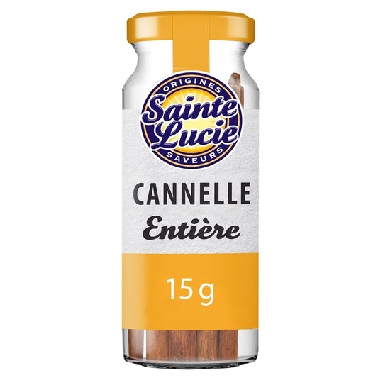 Cannelle Entière en Bâton SAINTE LUCIE le flacon de 15g