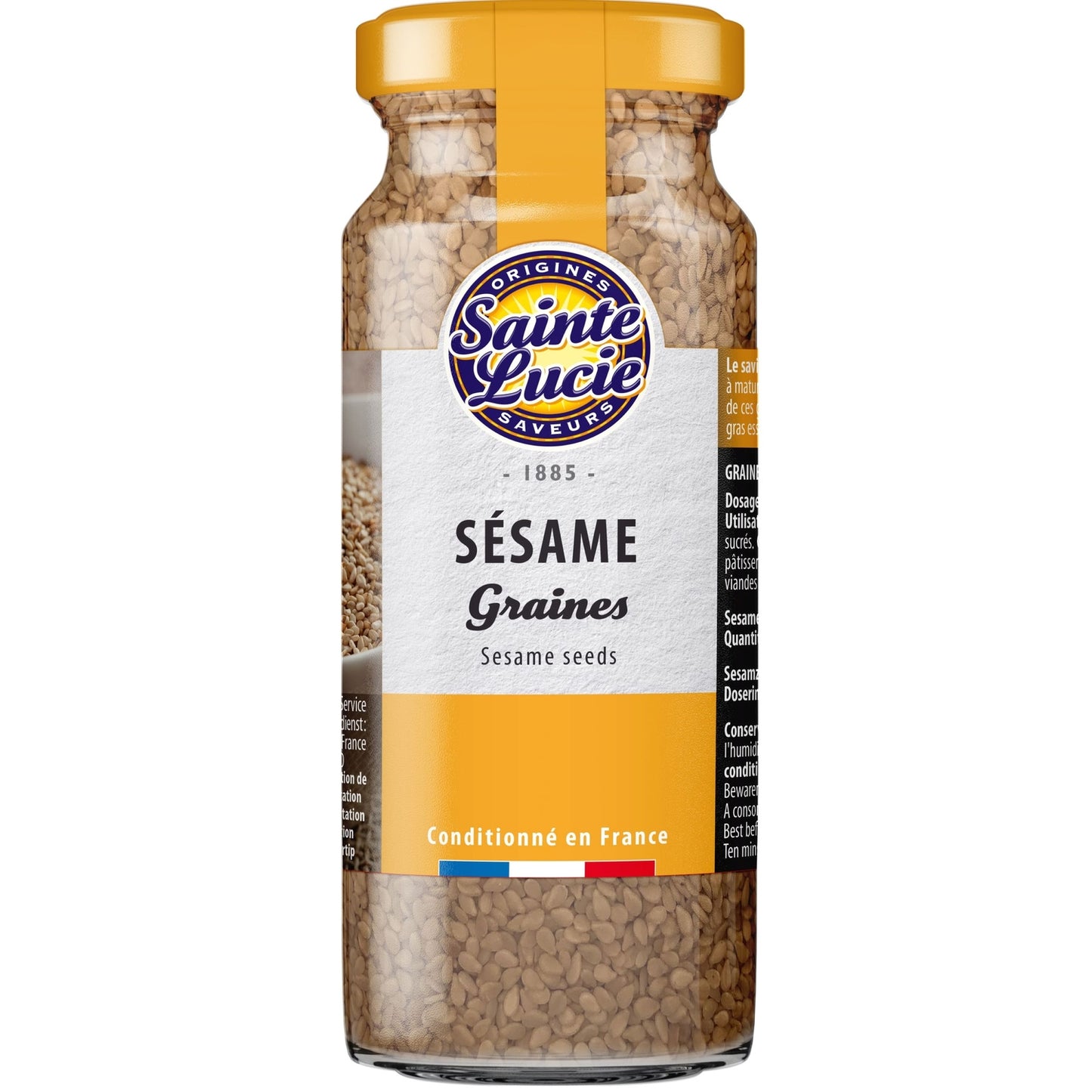 Epices Graines De Sésame Dorées SAINTE LUCIE 