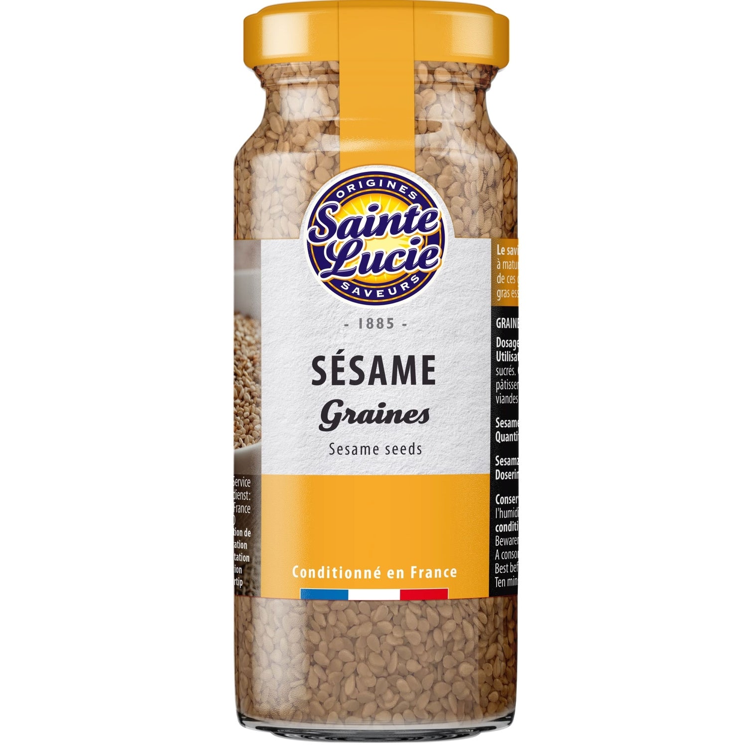 Epices Graines De Sésame Dorées SAINTE LUCIE 