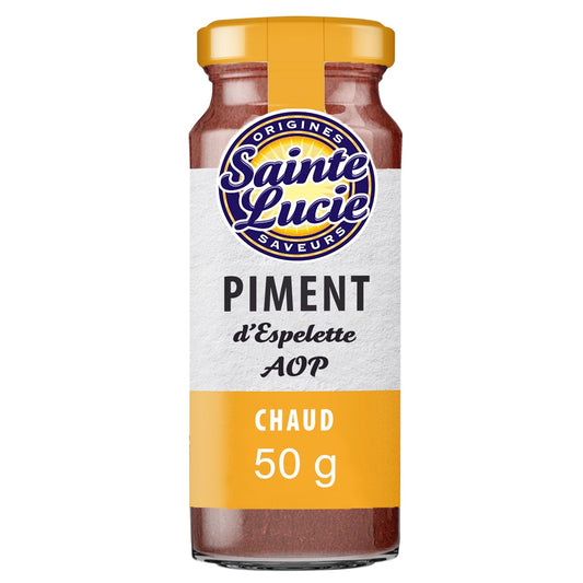 Piment d'Espelette AOP SAINTE LUCIE le flacon de 50 g