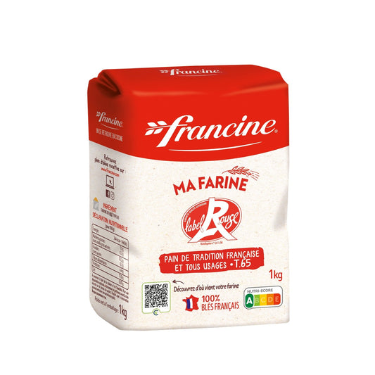 Farine de Blé T65 FRANCINE le paquet de 1kg